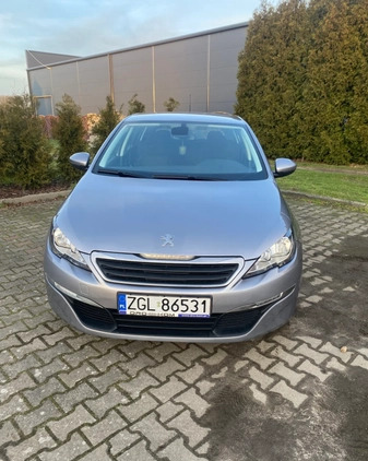 Peugeot 308 cena 37000 przebieg: 145212, rok produkcji 2017 z Goleniów małe 211